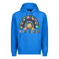 True Royal Happy Easter Rainbow Premium Hoodie - BundleAndBundleShop