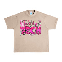 French Oak Breast Cancer Facility Tech Urban Heavy Tee - texasbilliewilder