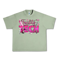 Oil Green Breast Cancer Facility Tech Urban Heavy Tee - texasbilliewilder