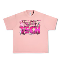 Salmon Breast Cancer Facility Tech Urban Heavy Tee - texasbilliewilder