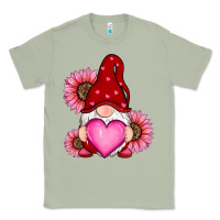 Matcha valentine's day with sunflowers gnomes Classic Tee - RanaPortraitStore