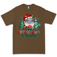 Cacao i want a hippopotamus for christmas Premium Tee - MaliasSmallBusiness