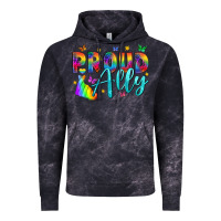 Cloud Black Proud ally Vintage Hoodie - NancyCooperArtShop