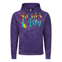 Cloud Purple Proud ally Vintage Hoodie - NancyCooperArtShop