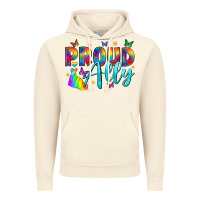 Vintage Artic Proud ally Vintage Hoodie - NancyCooperArtShop