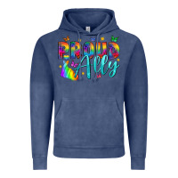 Vintage Denim Proud ally Vintage Hoodie - NancyCooperArtShop