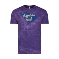 Cloud Purple travelers rest south carolina sc map Vintage Tee - trangStudio