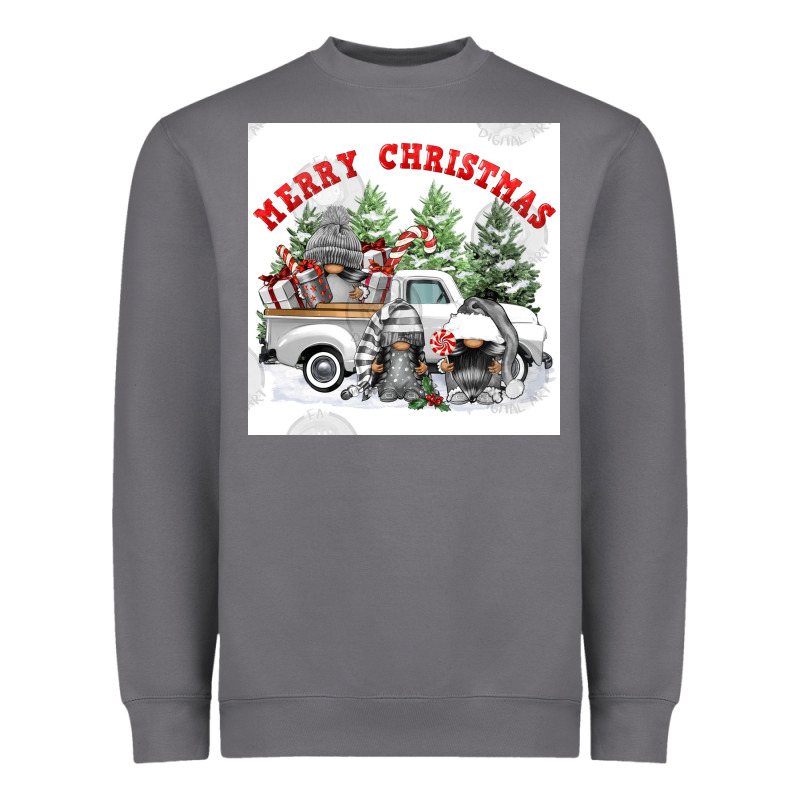 Merry Chrıstmas Heavyweight Sweatshirt by FaDigitalArtStudio | Teevron