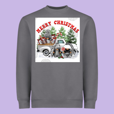 Merry Chrıstmas Heavyweight Sweatshirt Designed By Fadigitalartstudio