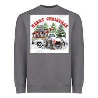 Storm merry chrıstmas Heavyweight Sweatshirt - FaDigitalArtStudio