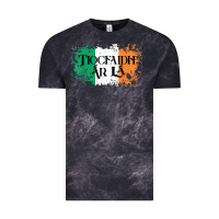 Cloud Black Tiocfaidh Ar La Vintage Ireland Irish Flag Gifts For Men Vintage Tee - trangStudio