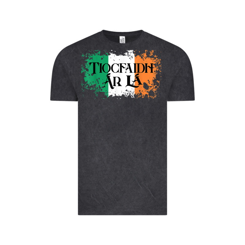 Tiocfaidh Ar La Vintage Ireland Irish Flag Gifts For Men Vintage Tee by trangStudio | Teevron