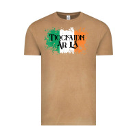 Vintage Camel Tiocfaidh Ar La Vintage Ireland Irish Flag Gifts For Men Vintage Tee - trangStudio