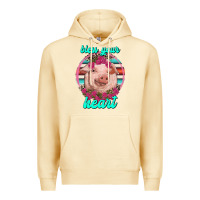 Pina Colada bless your heart pig Premium Hoodie - RanaPortraitStore