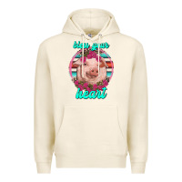 Tofu bless your heart pig Premium Hoodie - RanaPortraitStore