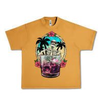 Peanut Butter summer skeleton cocktail Urban Heavy Tee - NancyCooperArtShop