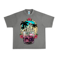 Tornado summer skeleton cocktail Urban Heavy Tee - NancyCooperArtShop