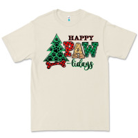 Bone happy pawlidays christmas pets Premium Tee - MaliasSmallBusiness