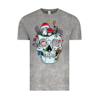 Cloud Rock halloween skull collector mushrooms flowers and butterflies sweatshirt Vintage Tee - trangStudio