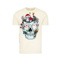 Vintage Arctic halloween skull collector mushrooms flowers and butterflies sweatshirt Vintage Tee - trangStudio