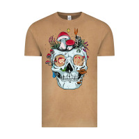 Vintage Camel halloween skull collector mushrooms flowers and butterflies sweatshirt Vintage Tee - trangStudio