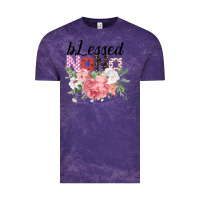 Cloud Purple Blessed Nana Gifts for Nana or Grandma Vintage Tee - Bettercallsaul