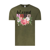Vintage Olive Blessed Nana Gifts for Nana or Grandma Vintage Tee - Bettercallsaul
