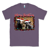 Lavender Merry Christmas Cows Classic Tee - Bettercallsaul