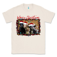 Natural Merry Christmas Cows Classic Tee - Bettercallsaul