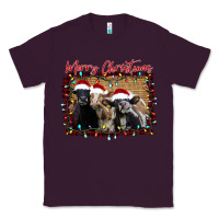 Plum Merry Christmas Cows Classic Tee - Bettercallsaul