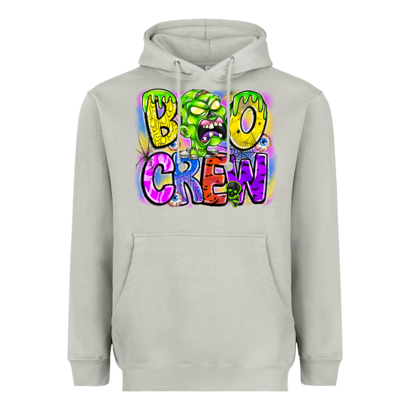 Boo Crew Heavyweight Hoodie by CowhideDigitalArt | Teevron