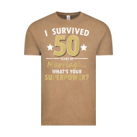 Vintage Coffee 50 years of marriage superpower 50th wedding anniversary Vintage Tee - trangStudio