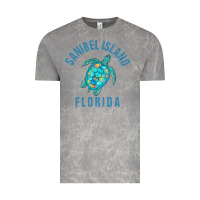 Cloud Rock sanibel island beach design  sea turtle illustration gift pullover hoo Vintage Tee - trangStudio