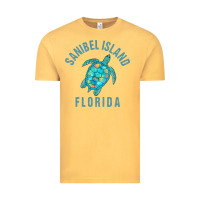 Vintage Mustard sanibel island beach design  sea turtle illustration gift pullover hoo Vintage Tee - trangStudio