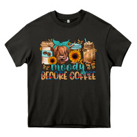 Asphalt moody before coffee Heavy Core Tee - JahusDesignShop