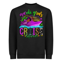 Black mardi gras cruise squad Heavyweight Sweatshirt - OliviaCreatesArt