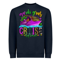 Navy mardi gras cruise squad Heavyweight Sweatshirt - OliviaCreatesArt
