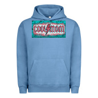 Pigment Pebble Blue western coll mom    license  plaid  templata Urban Hoodie - BarkalooDesign