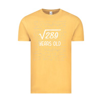 Vintage Mustard 17 year old gift boys girls funny 17th birthday gifts math Vintage Tee - trangStudio