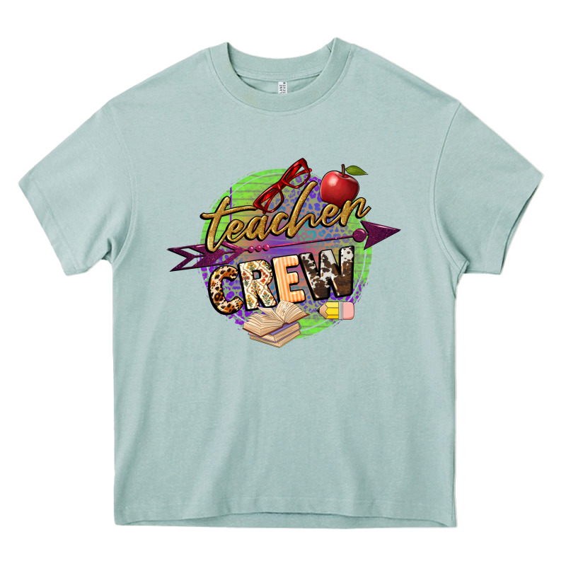 Teacher Crew Heavy Core Tee by NancyCooperArtShop | Teevron