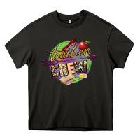 Asphalt teacher crew Heavy Core Tee - NancyCooperArtShop