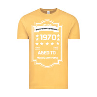Vintage Mustard vintage quality without compromise 1970 Vintage Tee - Bettercallsaul