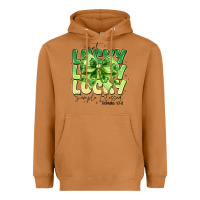 Meerkat Not Lucky Simply Blessed Heavyweight Hoodie - CowhideDigitalArt