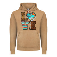 Vintage Camel American Football love and helmet Vintage Hoodie - NancyCooperArtShop