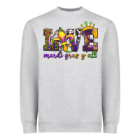 Love. Ardi Gras Y'all Heavyweight Sweatshirt | Teevron