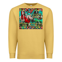 Antique Gold Just A Girl Who Loves Christmas Premium Sweatshirt - CowhideDigitalArt
