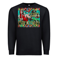 Black Just A Girl Who Loves Christmas Premium Sweatshirt - CowhideDigitalArt