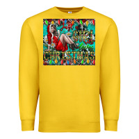 Lemon Just A Girl Who Loves Christmas Premium Sweatshirt - CowhideDigitalArt