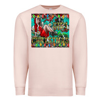 Pale Pink Just A Girl Who Loves Christmas Premium Sweatshirt - CowhideDigitalArt
