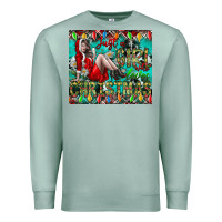 Seafoam Just A Girl Who Loves Christmas Premium Sweatshirt - CowhideDigitalArt